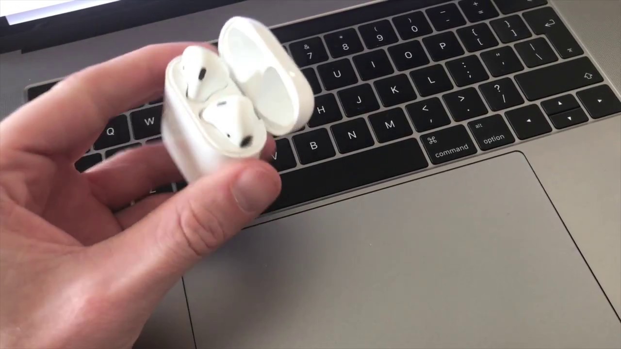 how to connect airpods to macbook