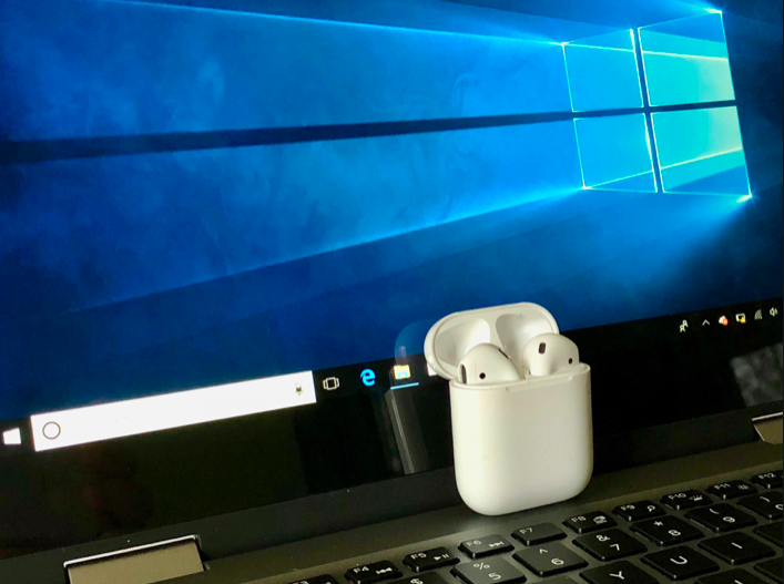 Airpods to HP Laptop connection