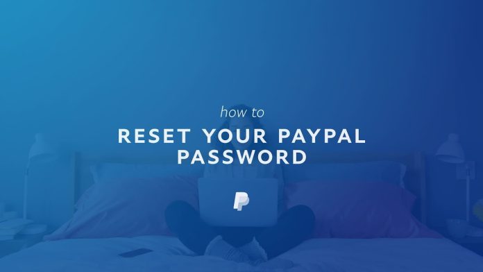 How to change PayPal password